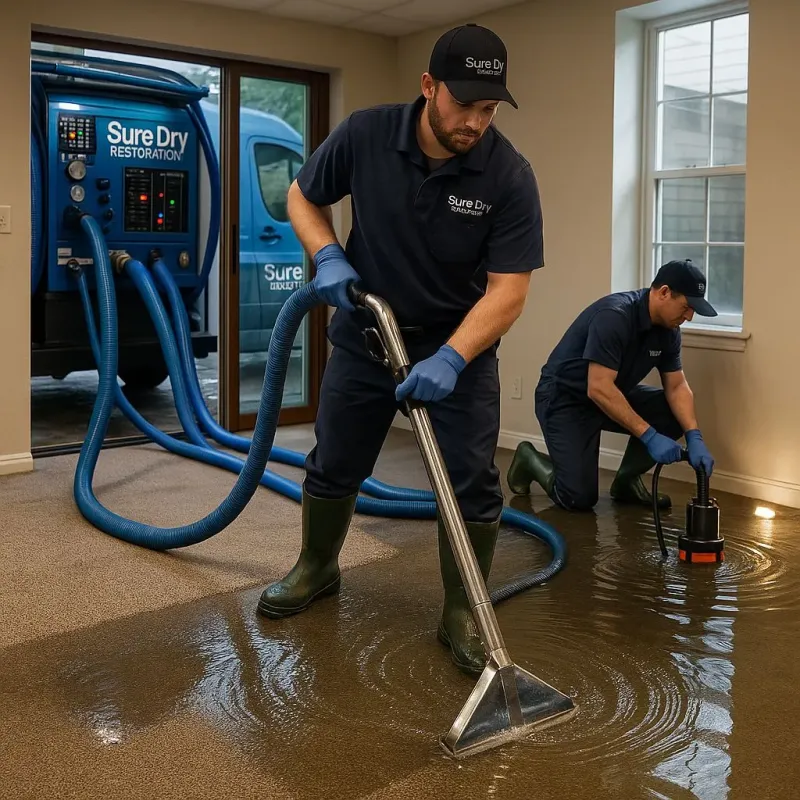 Water Extraction and Removal process in Cornelia, GA